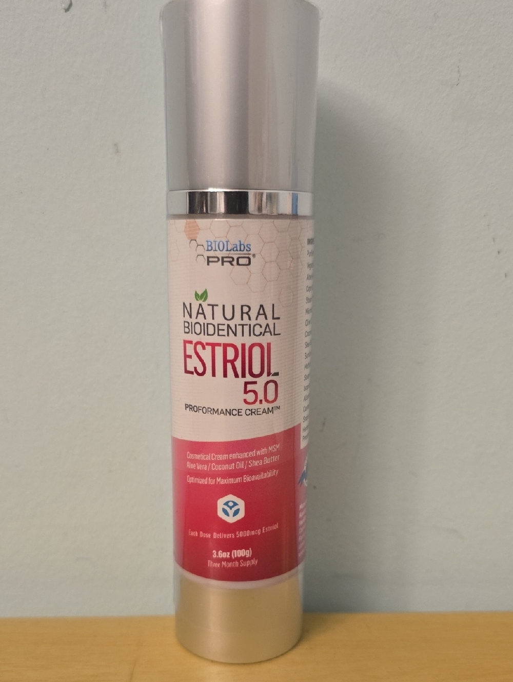 Natural Bioidentical Estriol 5.0 Cream - Pink